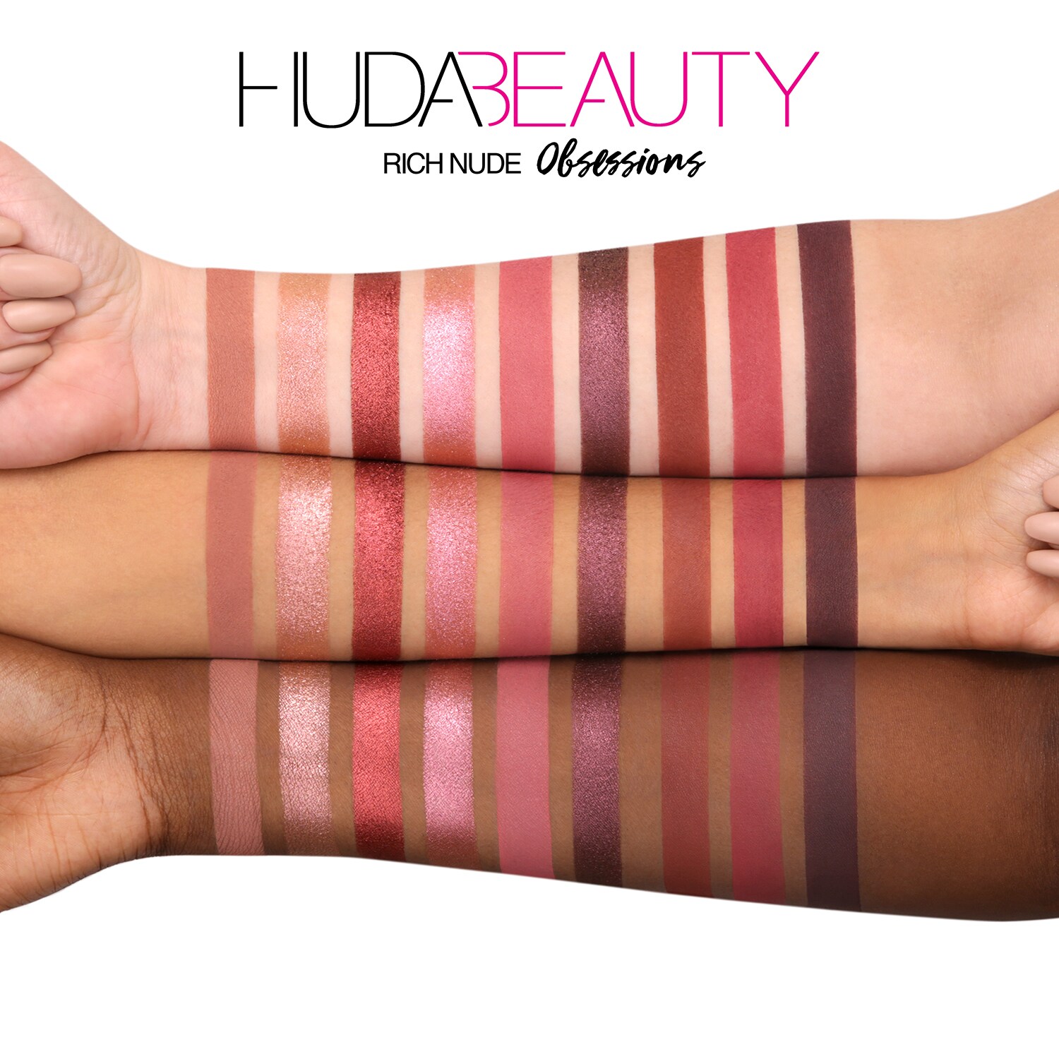Nude Obsessions Palette De Ombres Paupi Res De Huda Beauty Sephora