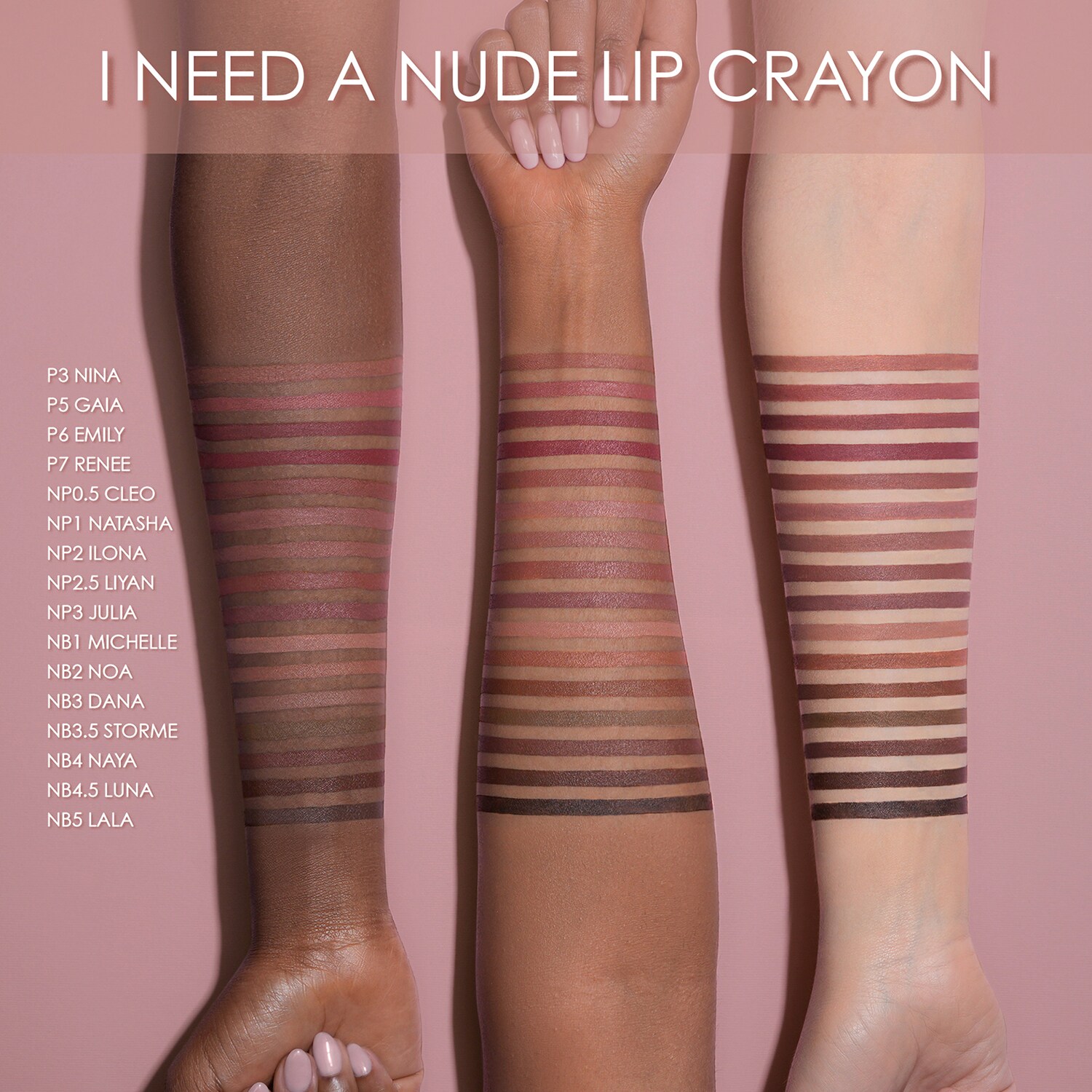 I Need A Nude Crayon pour les lèvres de NATASHA DENONA SEPHORA