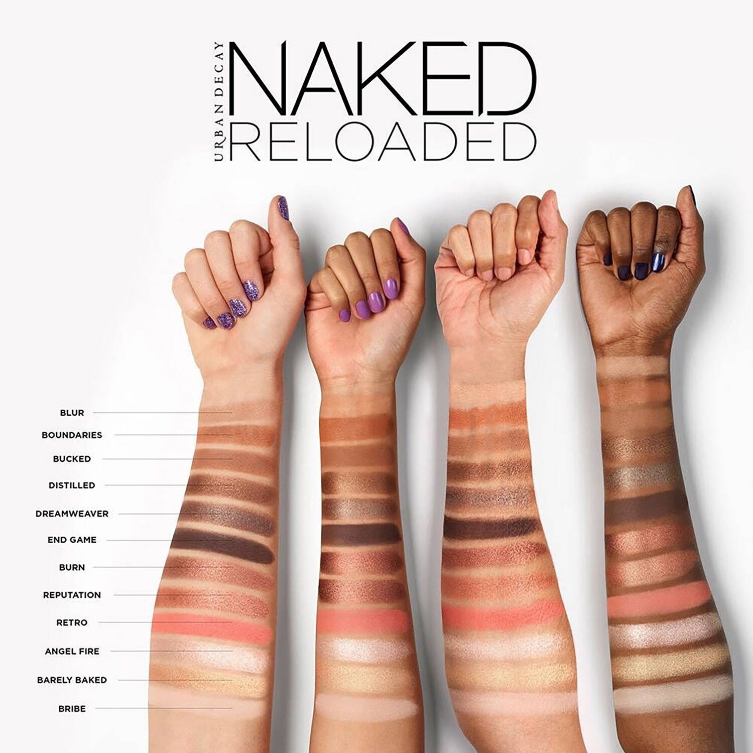 Naked Reloaded Palette Palette De Fards Paupi Res De Urban Decay Sephora