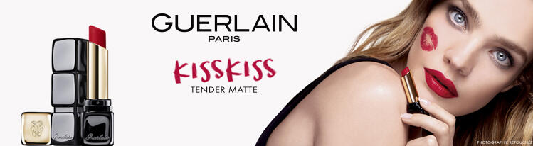 Guerlain Kisskiss Tender Matte (lipstick/3x2.8g + bag) - Set