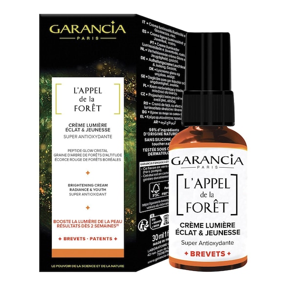 L'Appel de la Forêt - Crème lumière Eclat & Jeunesse, GARANCIA