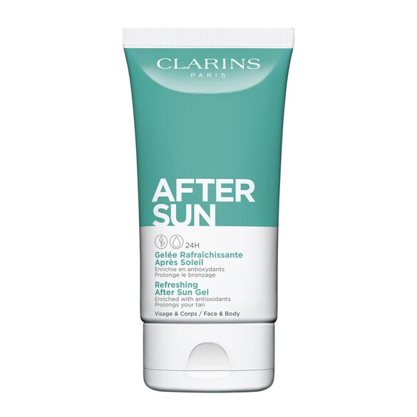 Gelée Rafraîchissante Après Soleil Prolonge le bronzage, CLARINS