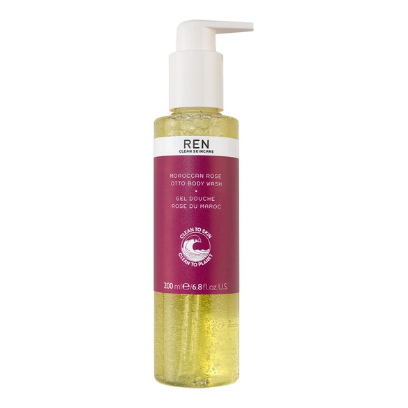 Gel Douche à la Rose du Maroc, REN CLEAN SKINCARE