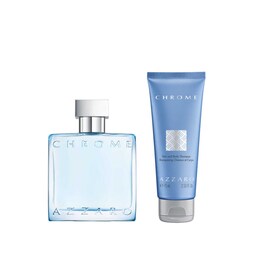 Chrome - Coffret Eau de Toilette + Shampooing Cheveux et Corps