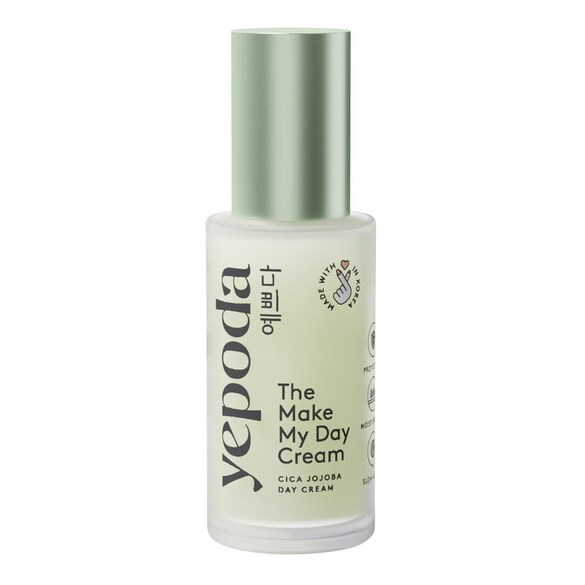 The Make My Day Cream – Crème de jour hydratante à la Centella Asiatica, YEPODA