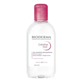 Créaline H2O - Eau micellaire démaquillante visage pour peaux sensibles