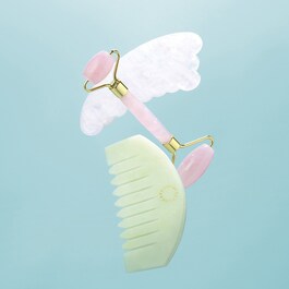 Rollers* visage au quartz - Visage et cou