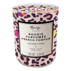 French Pompon Rose Litch? Bougie parfumée