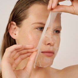 The Timeless Moment – Masque en tissu anti-âge avec des peptides