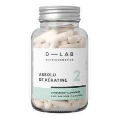 Absolu de Kératine - Compléments alimentaires cheveux, D-LAB NUTRICOSMETICS