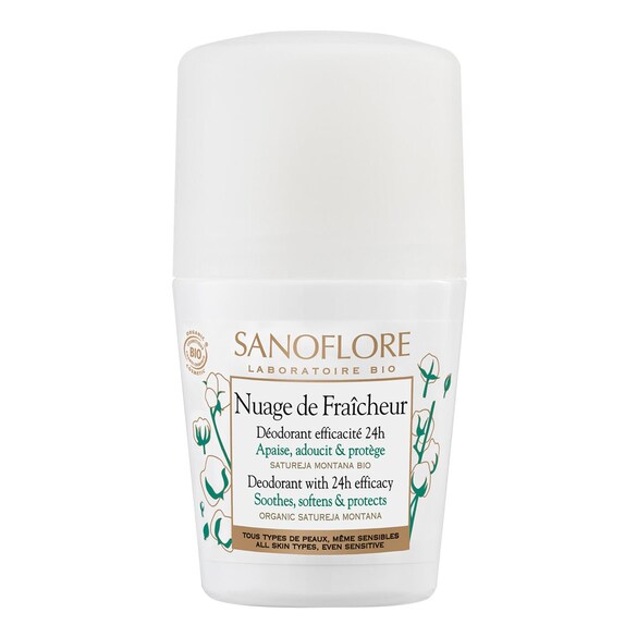 Nuage de fraîcheur - Déodorant vegan doux efficacité longue durée certifié bio, SANOFLORE