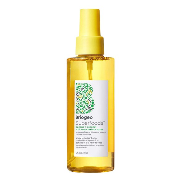Superfoods - Spray Texturisant Pour Ondulations A La Banane + Noix De Coco, BRIOGEO