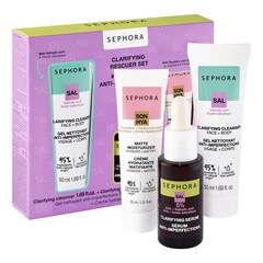 Kit De Soins Anti-Imperfections - Mini gel + mini sérum + mini hydratant, SEPHORA COLLECTION