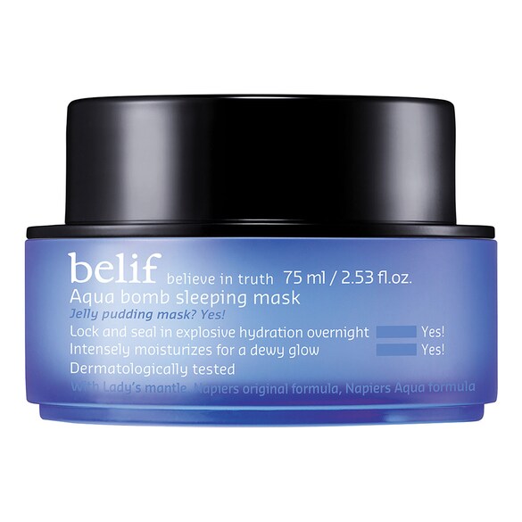 AQUA BOMB SLEEPING MASK - Masque de nuit hydratant, BELIF
