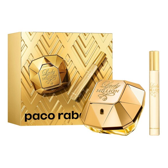 Lady Million - Coffret Eau De Parfum Et Spray De Voyage, PACO RABANNE