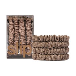 Chouchous Pure Soie Skinny Brun Clair - Accessoire Cheveux