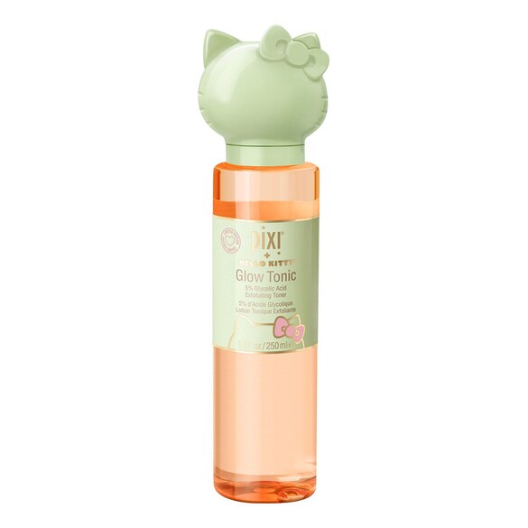 Pixi + Hello Kitty Glow Tonic - Lotion tonique exfoliante, PIXI