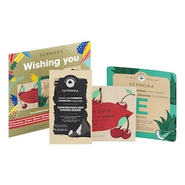 Point rouge
Kit De 3 Masques Visage Ciblés Wishing You
SEPHORA COLLECTION