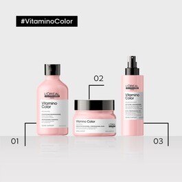 Vitamino Color - Shampooing fixateur de couleur antioxydant et filtre UV