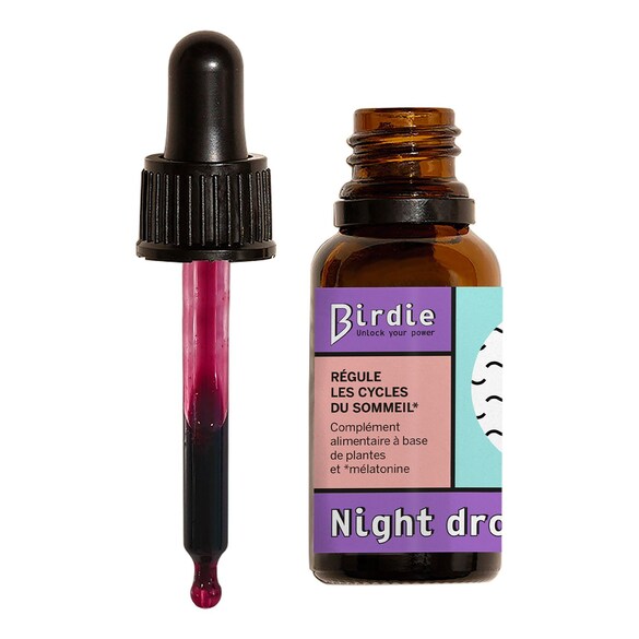 Night drops - Complément alimentaire liquide, BIRDIE
