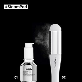 Steampod Soin Lissant - Anti-frizz, Protection Thermique et Brillance