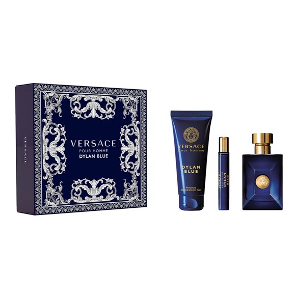 Dylan Blue Homme - Coffret Eau de Toilette + Gel Douche, VERSACE