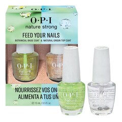 NATURE STRONG - Duo base de vernis à ongle et top coat, OPI