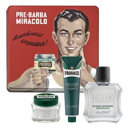 Coffret de rasage Vintage Gino - Coffret soin visage pour homme