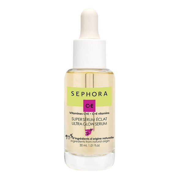 super sérum eclat - visage à la vitamine c et e aux peptides
