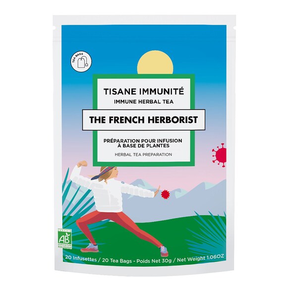 Tisane Immunité - Préparation Pour Infusion à Base de Plantes, THE FRENCH HERBORIST