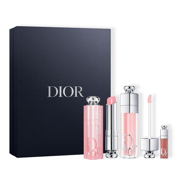 Coffret Dior Addict - Baume à lèvres coloré et gloss repulpeur - 3 produits, DIOR