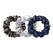  Bleu marine, Anthracite, Argenté
