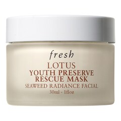 Lotus Youth Preserve Rescue Mask - Masque visage révélateur d'éclat vitamine C, FRESH