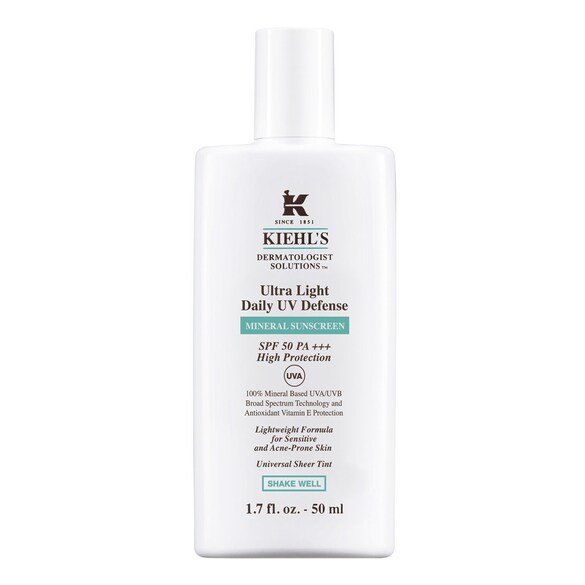 Ultra Light Daily UV Defense Mineral Sunscreen SPF50  - Fluide visage SPF50, KIEHL'S SINCE 1851