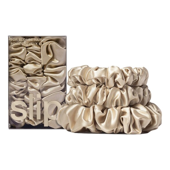 Back to basics - Chouchous Pure Soie Pour cheveux Blond, SLIP