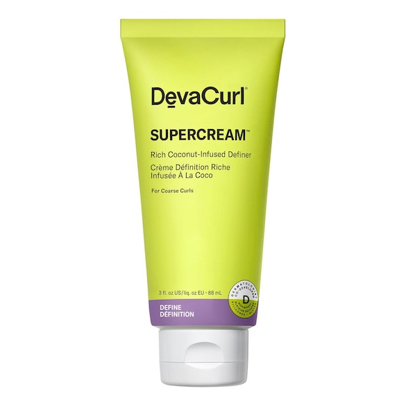 Supercream™ - Crème Définition  Riche pour Cheveux Infusée A La Coco , DEVACURL