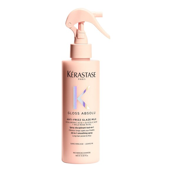 Gloss Absolu  - Spray disciplinant tout-en-1 pour cheveux longs avec frisottis, KÉRASTASE