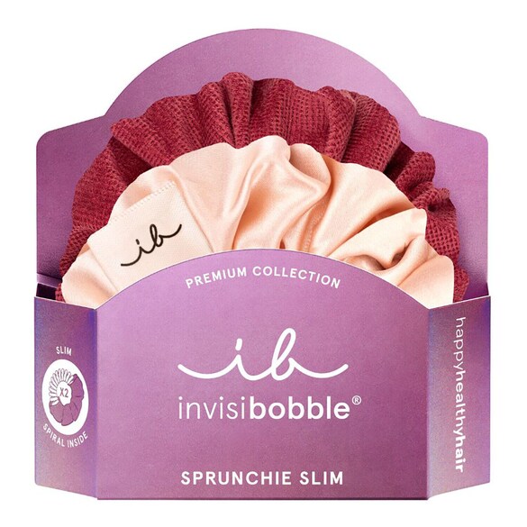 Sprunchie Slim Premium - You make me blush, Elastiques à cheveux, INVISIBOBBLE