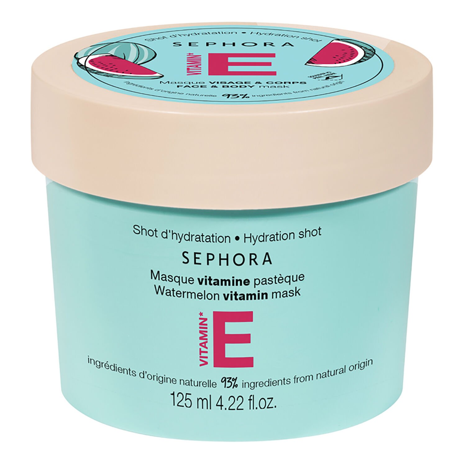 masque vitamine visage & corps - soins boostés aux vitamines