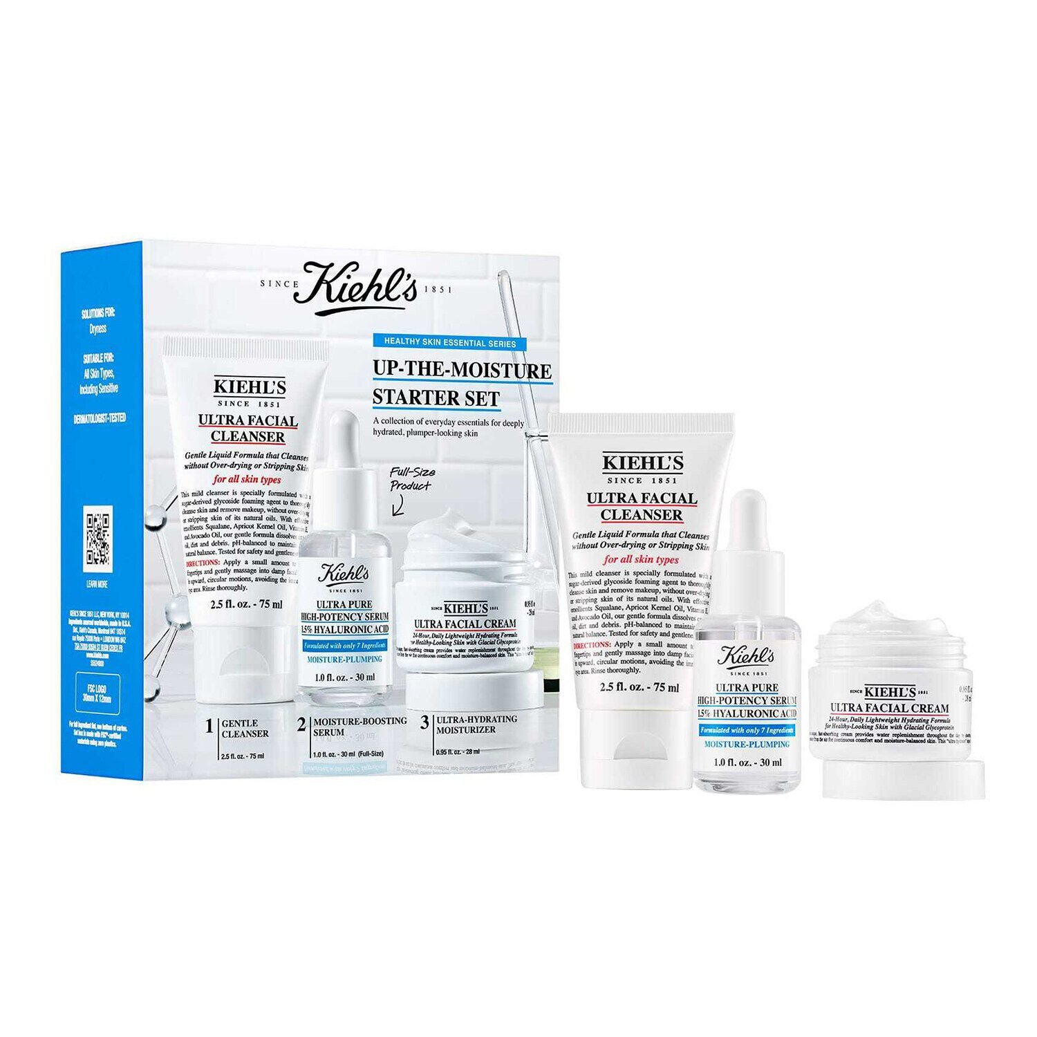 up the moisture - coffret soin visage hydratant