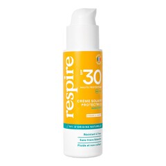 Crème Solaire Protectrice SPF 30 - Crème Solaire Visage et Corps, RESPIRE