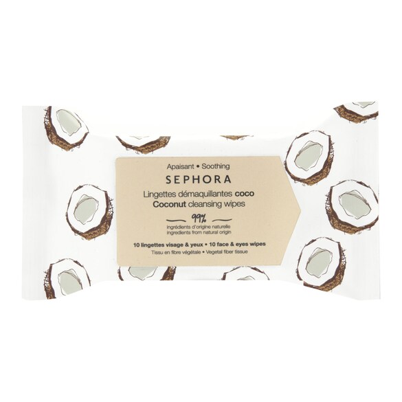 lingettes démaquillantes et exfoliantes
