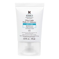 Ultra Light Daily UV Defense - Gel crème solaire visage quotidien SPF 50 PA++++, KIEHL'S SINCE 1851