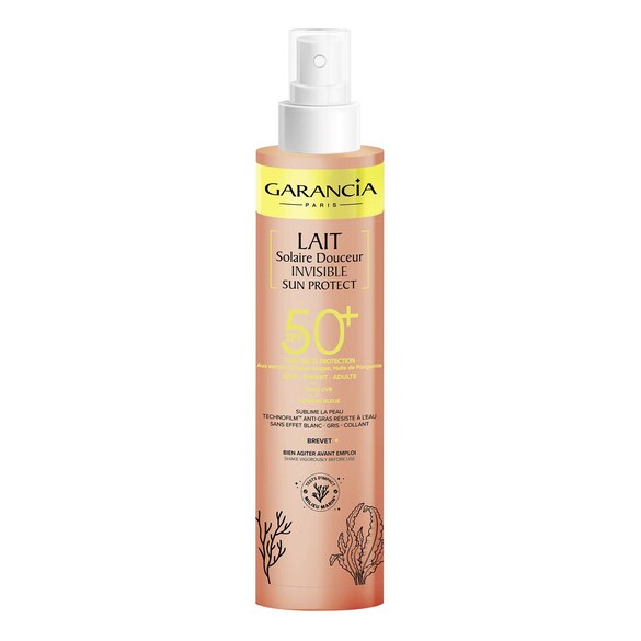 Lait Solaire Douceur Invisible - Sun Protect SPF50+, GARANCIA