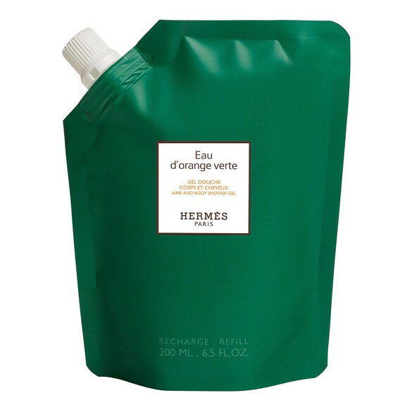 Eau d'orange verte Gel douche corps et cheveux 200ml rech, HERMÈS