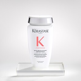 Première - Shampoing décalcifiant réparateur rechargeable pour cheveux abîmés