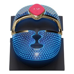 FAQ™ 201 - Masque visage LED RVB en silicone ultra-léger, FOREO