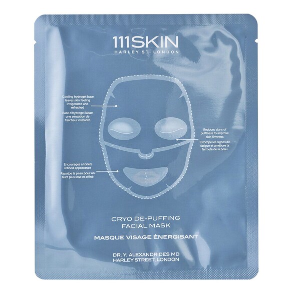Cryo De-Puffing Facial Mask - Masque Visage Energisant, 111SKIN