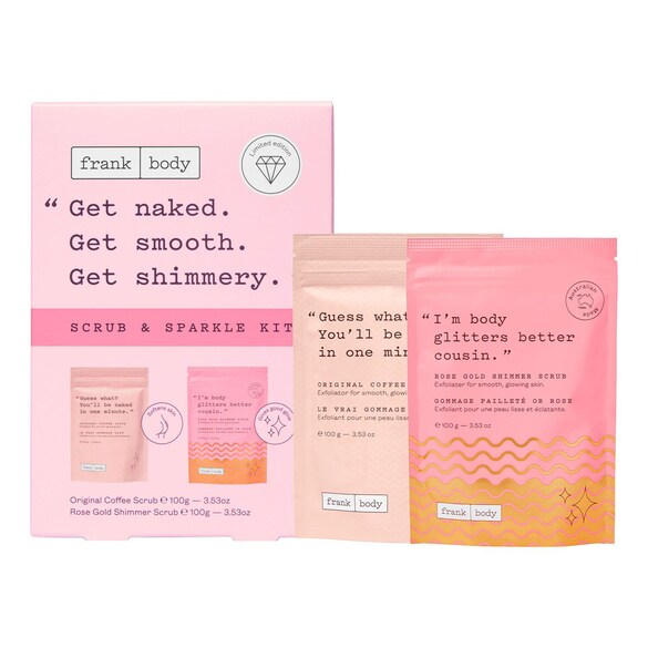 Scrub & Sparkle Kit - Coffret soin pour le corps, FRANK BODY