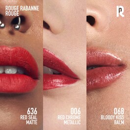 Rouge Rabanne Famous Lipcolor - Rouge à lèvres mat hydratant
